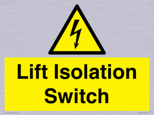 Lift Isolation Switch